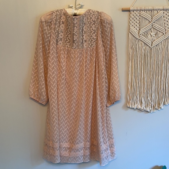 Anthropologie boho blush dress size small - Picture 6 of 10